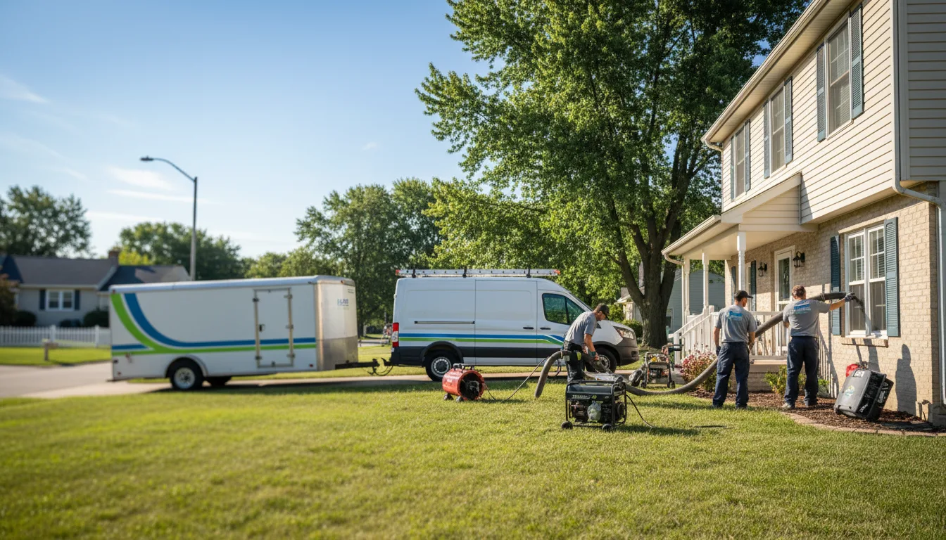 Flooded Basement Restoration And Cleanup With Repair in Walnut Grove, MN near me